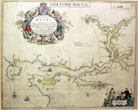 Chart of the Milford Haven by Captain Greenville Collins