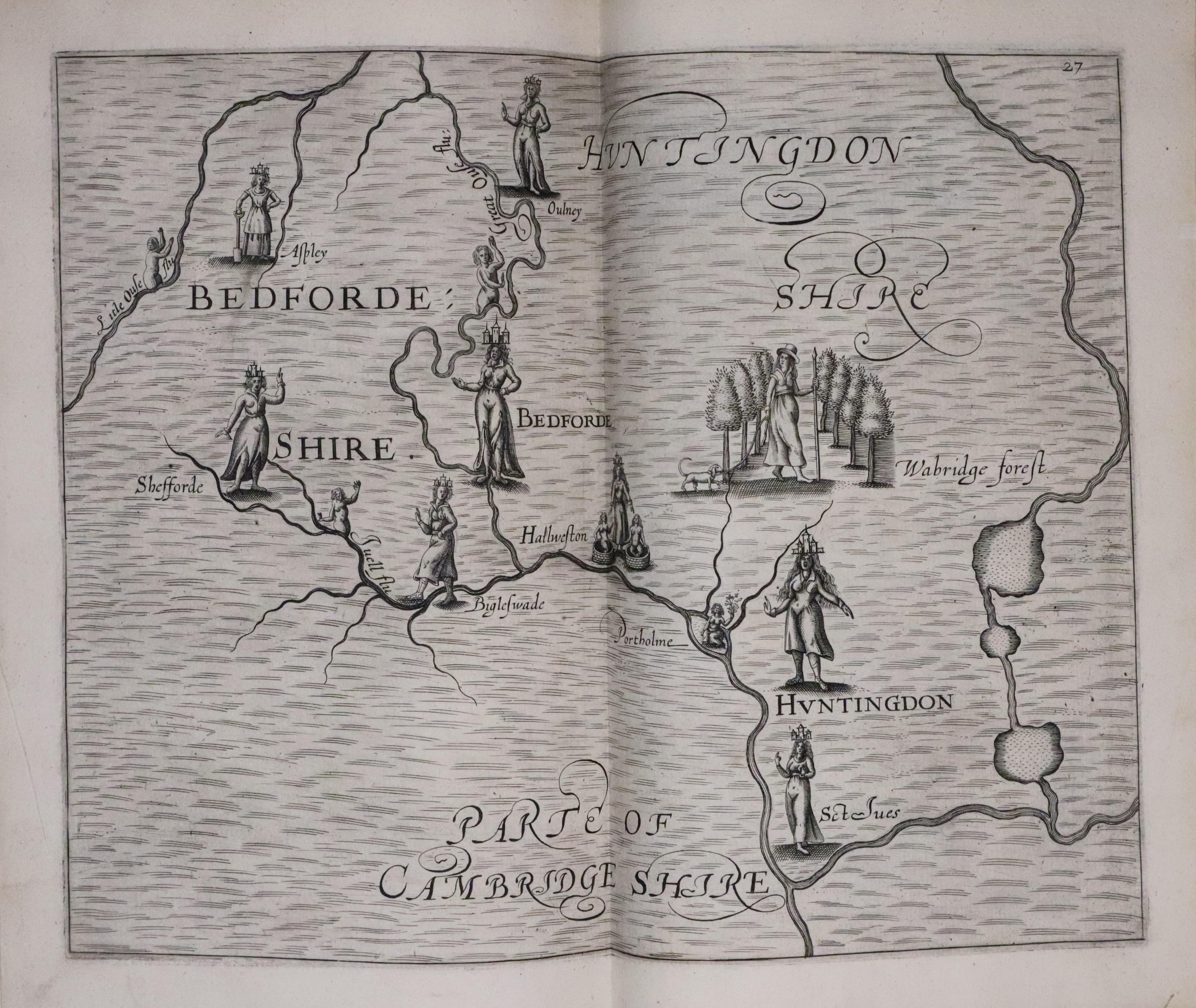Bedfordsire & Huntingdonshire, Michael Drayton 1622