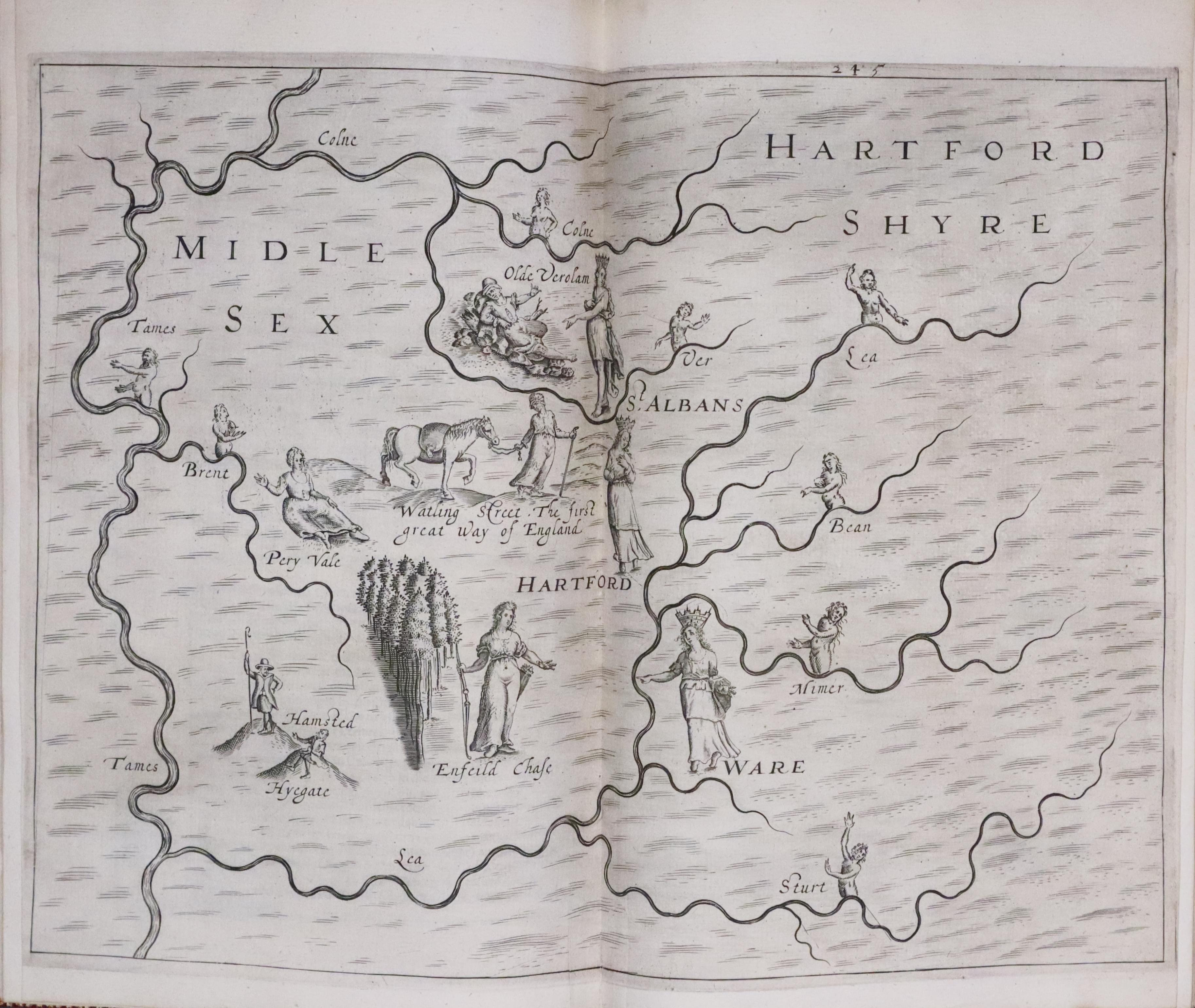 Hertfordshire & Middlesex, Michael Drayton 1612