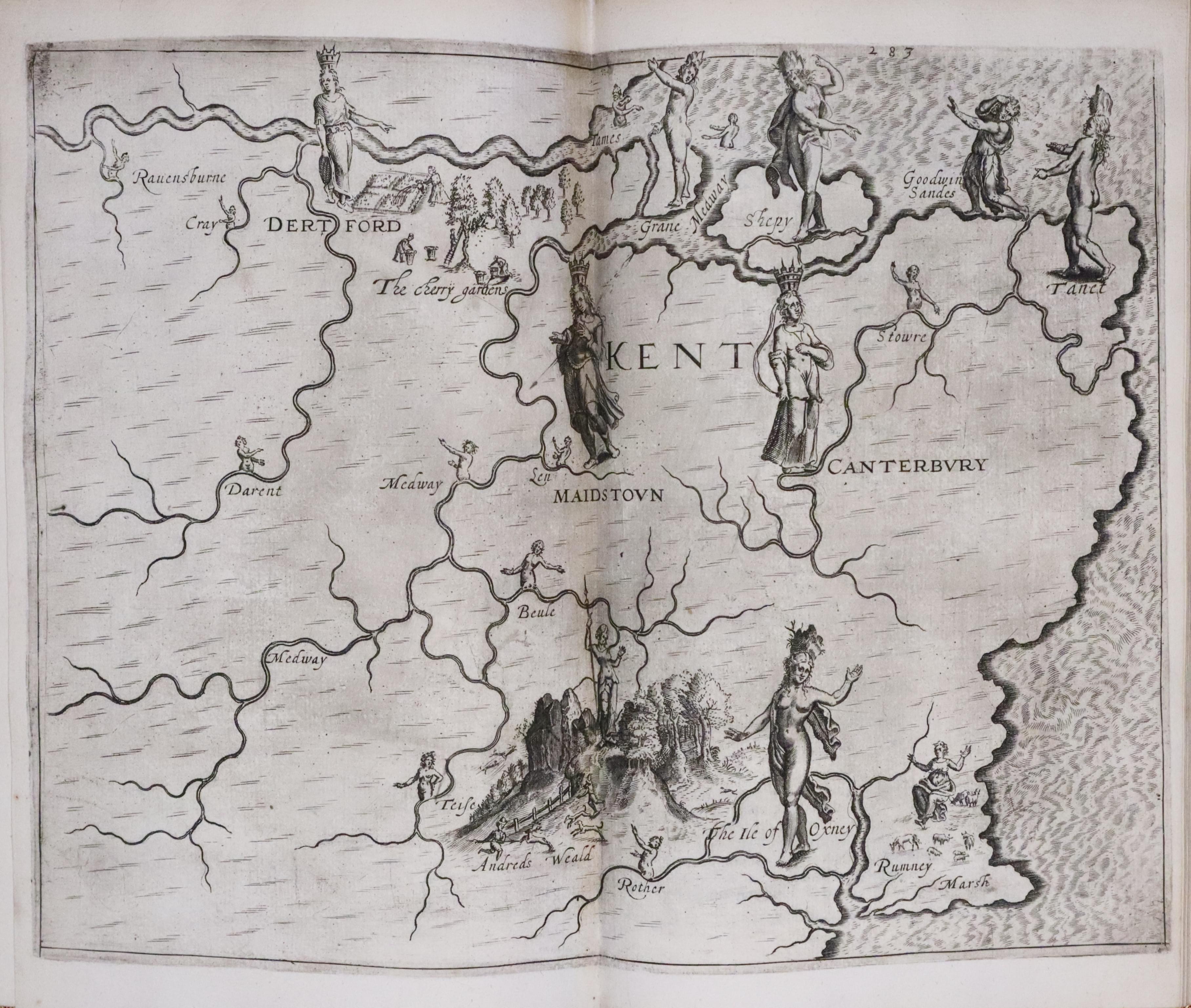 Kent, Michael Drayton 1622