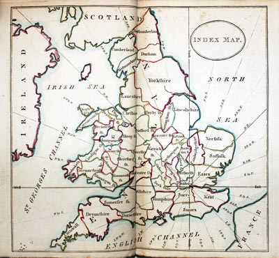 England and Wales by John Luffman