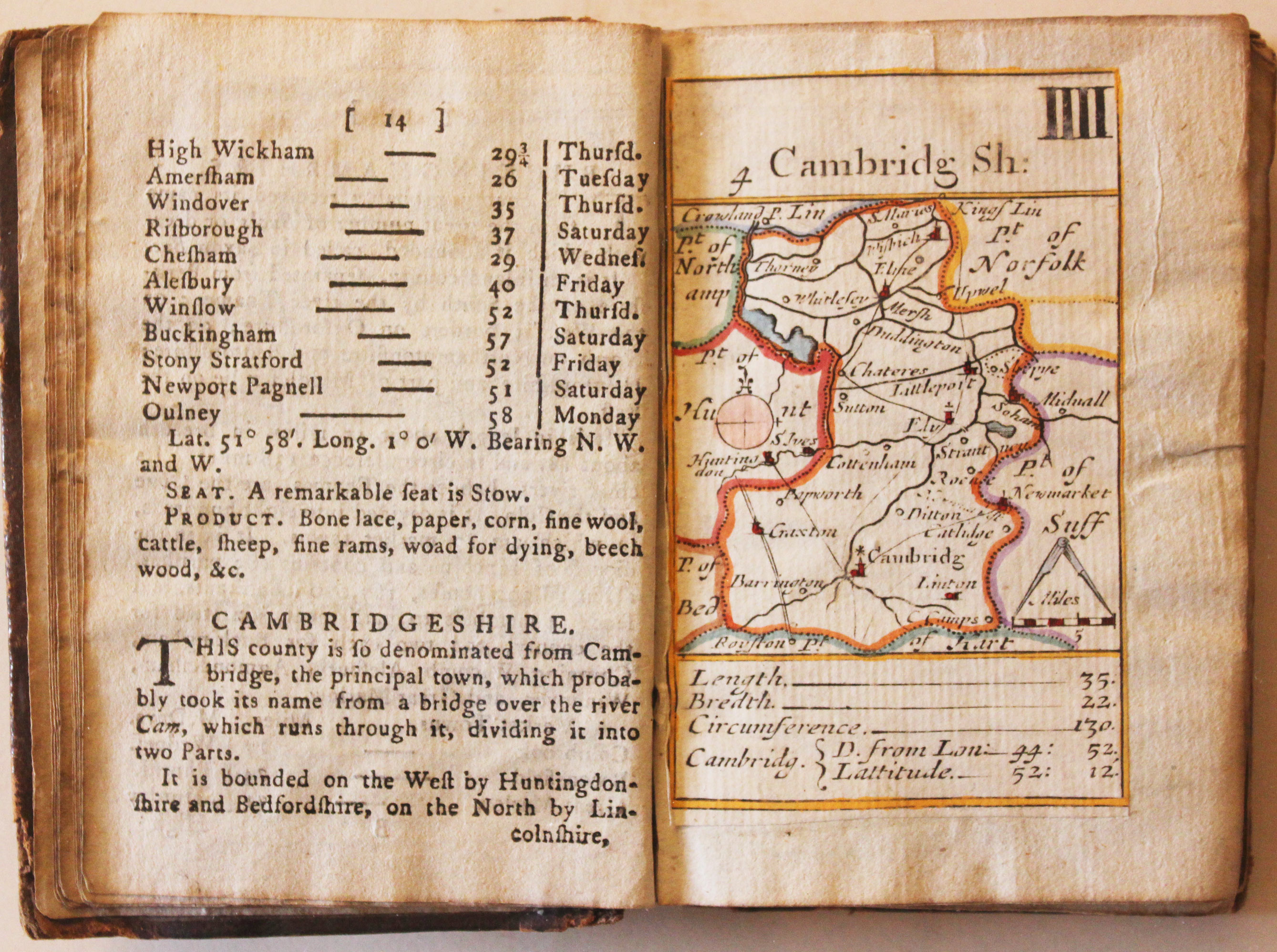Cambridgeshire Morden / Turpin playing card