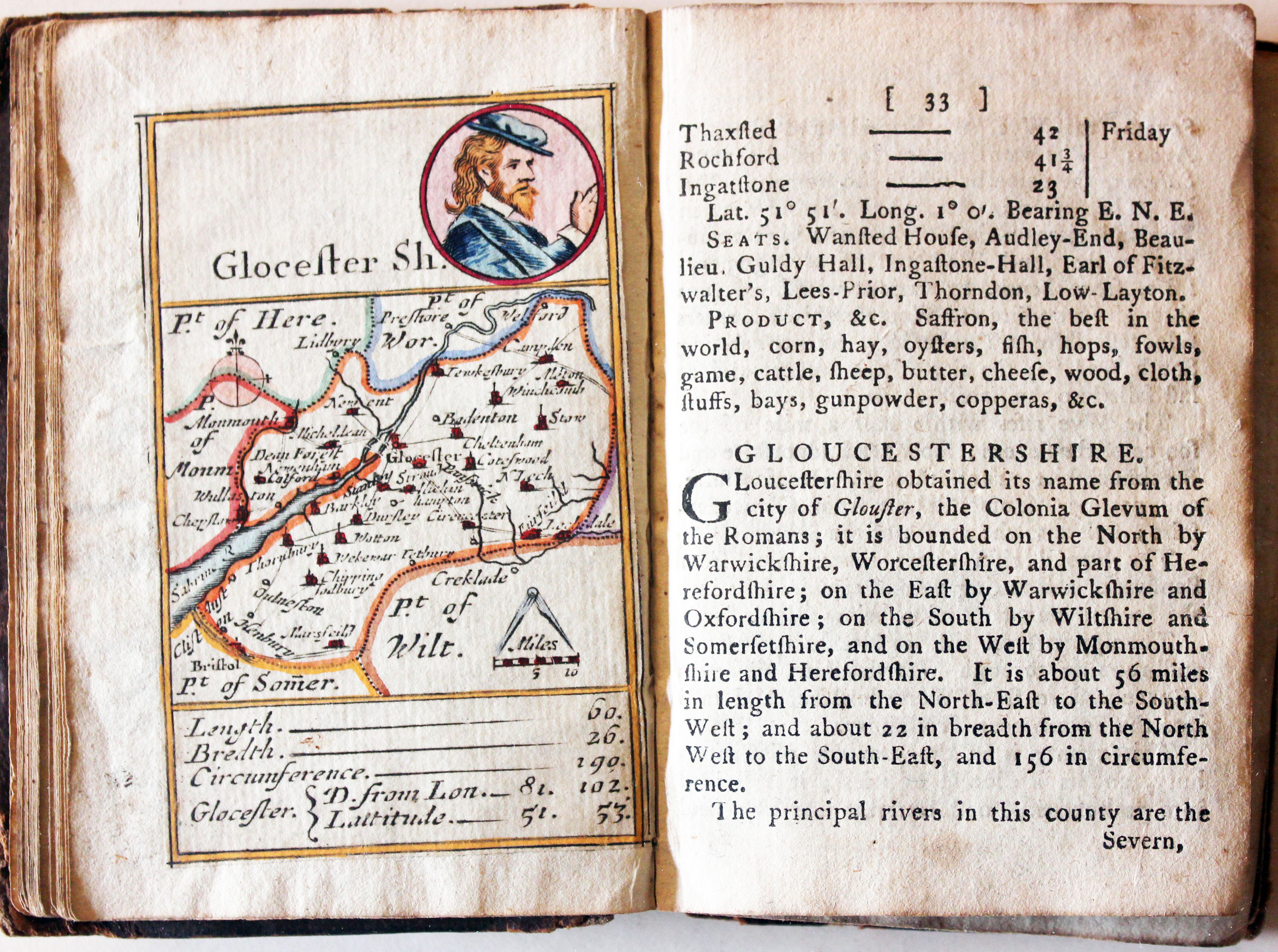 Gloucestershire Morden / Turpin playing card