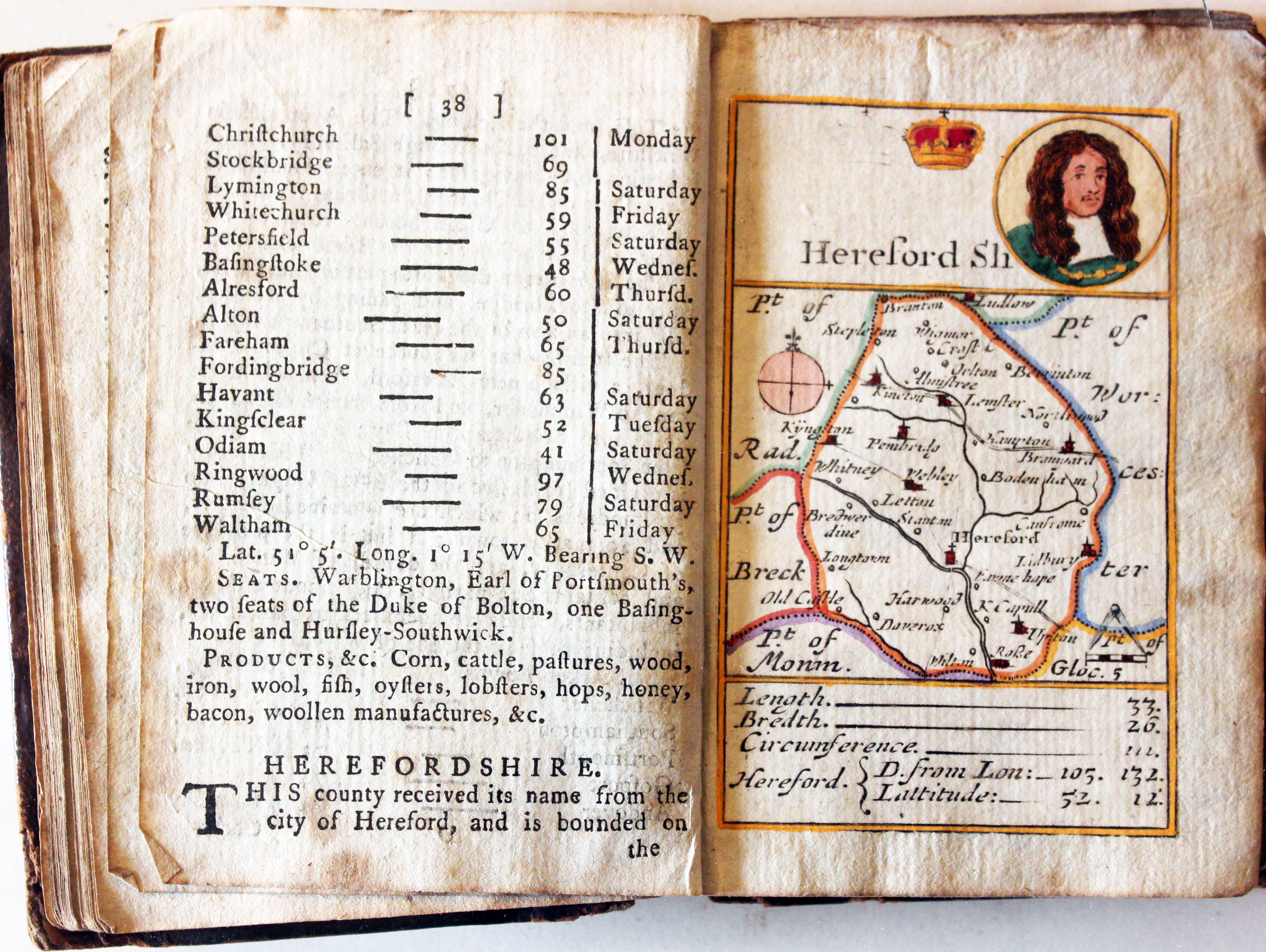 Herefordshire Morden / Turpin playing card