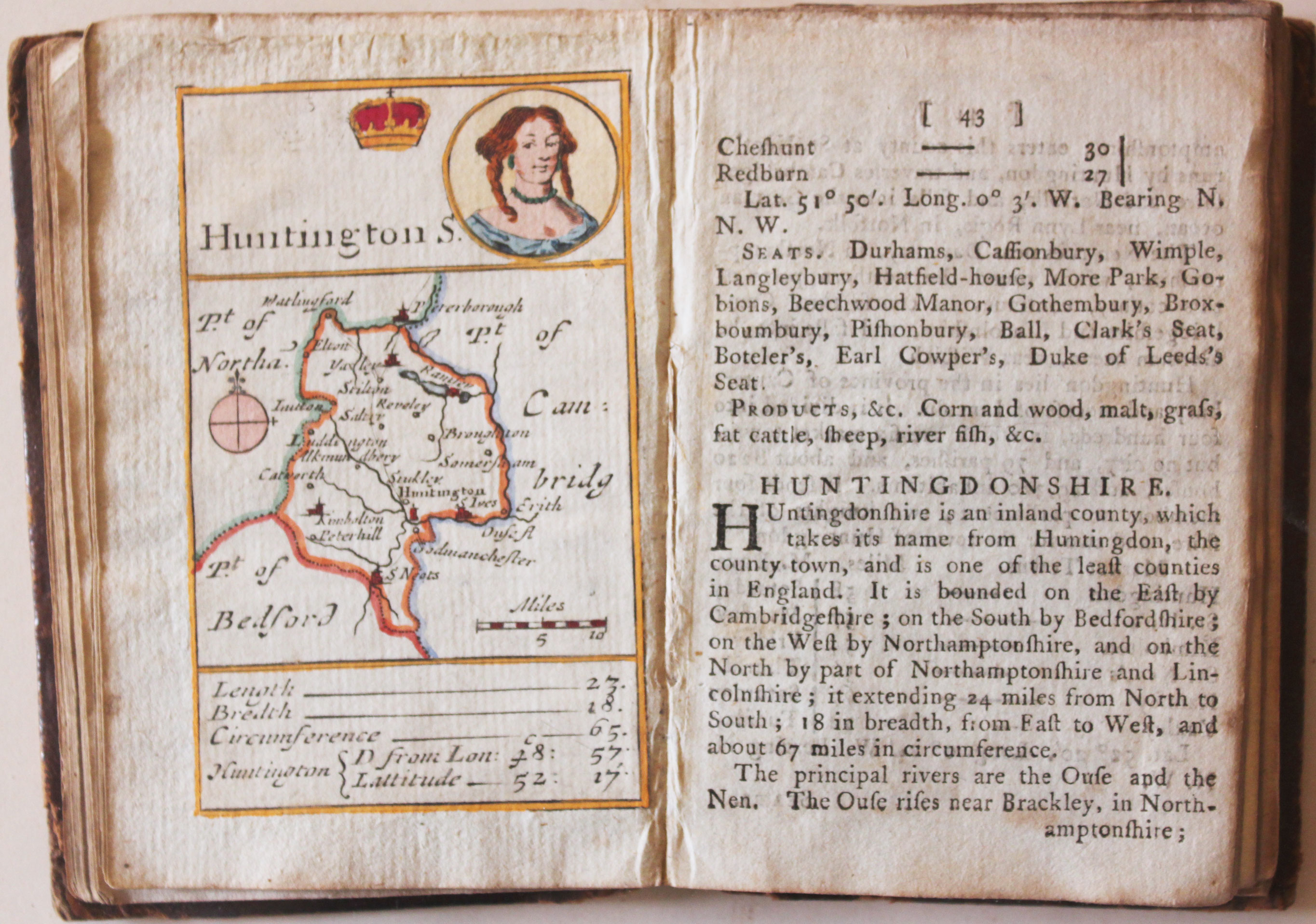 Huntingdonshire Morden / Turpin playing card