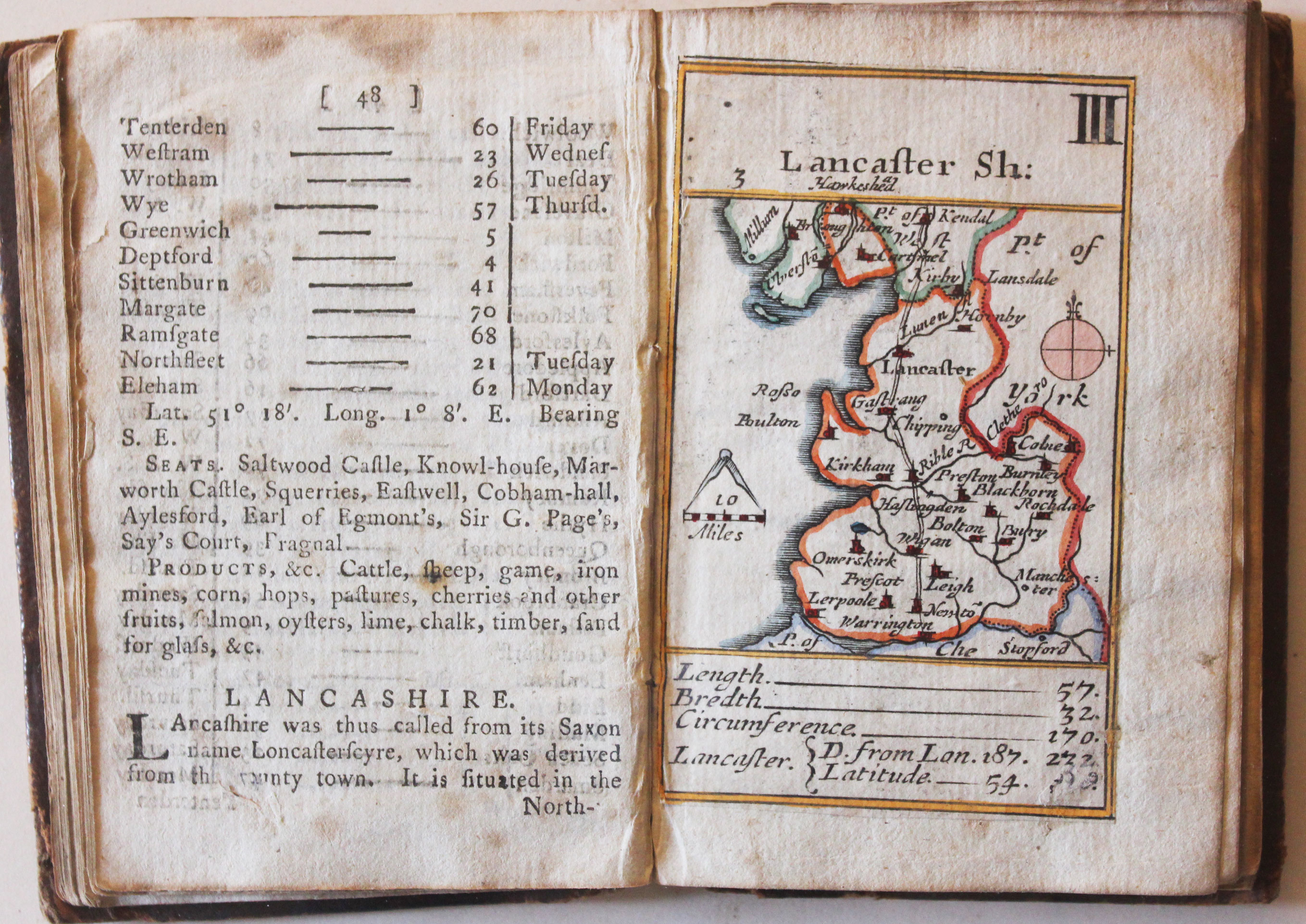 Lancashire Morden / Turpin playing card