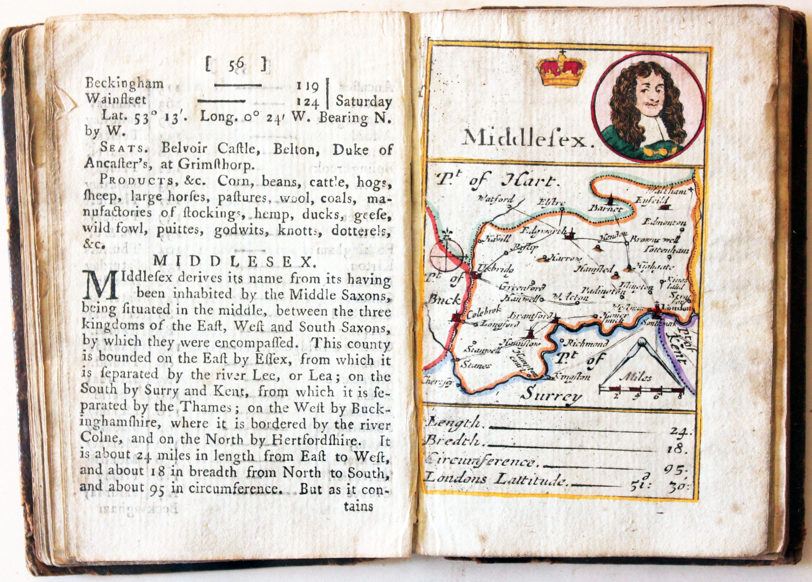 Middlesex Morden / Turpin playing card