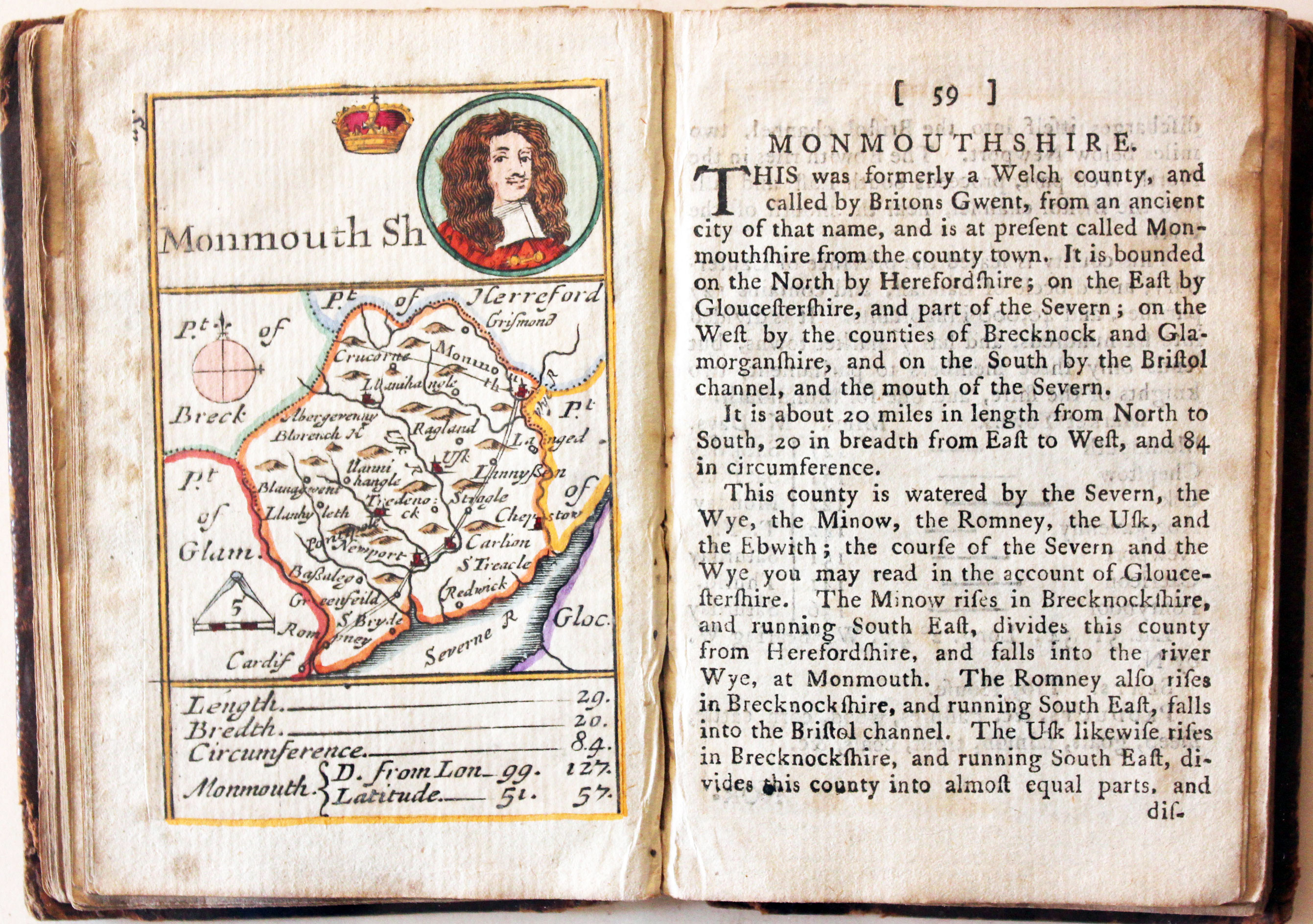 Monmouthshire Morden / Turpin playing card