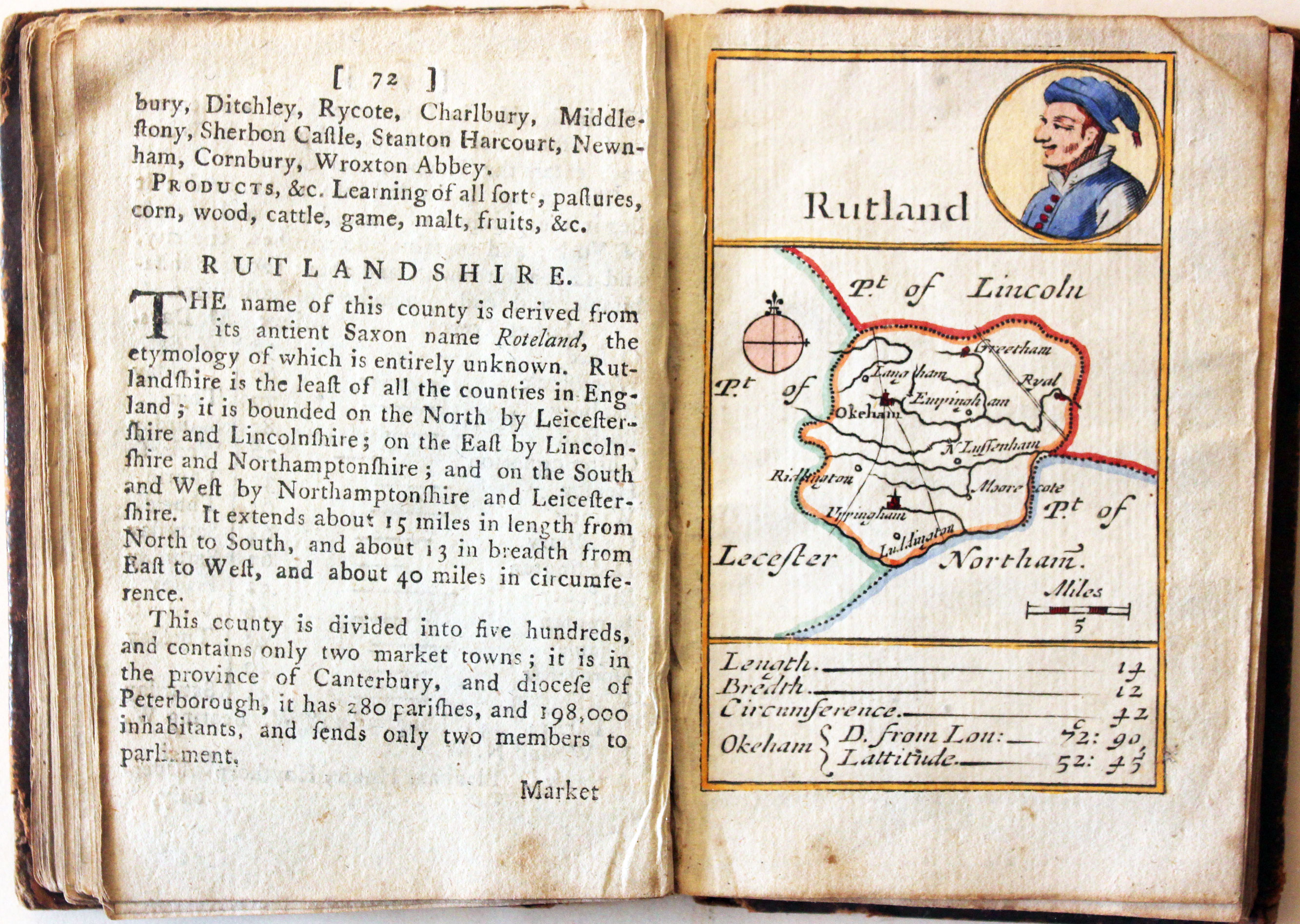 Rutlandshire Morden / Turpin playing card