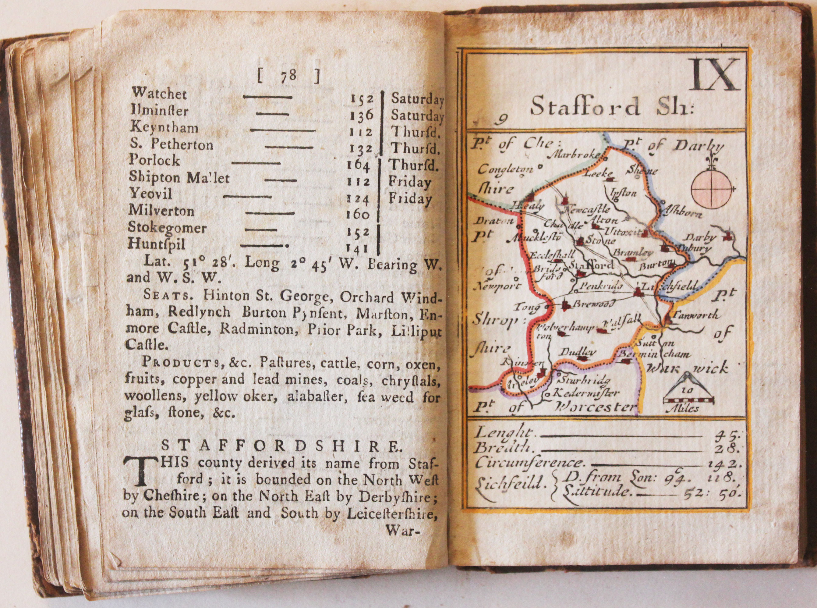 Staffordshire Morden / Turpin playing card