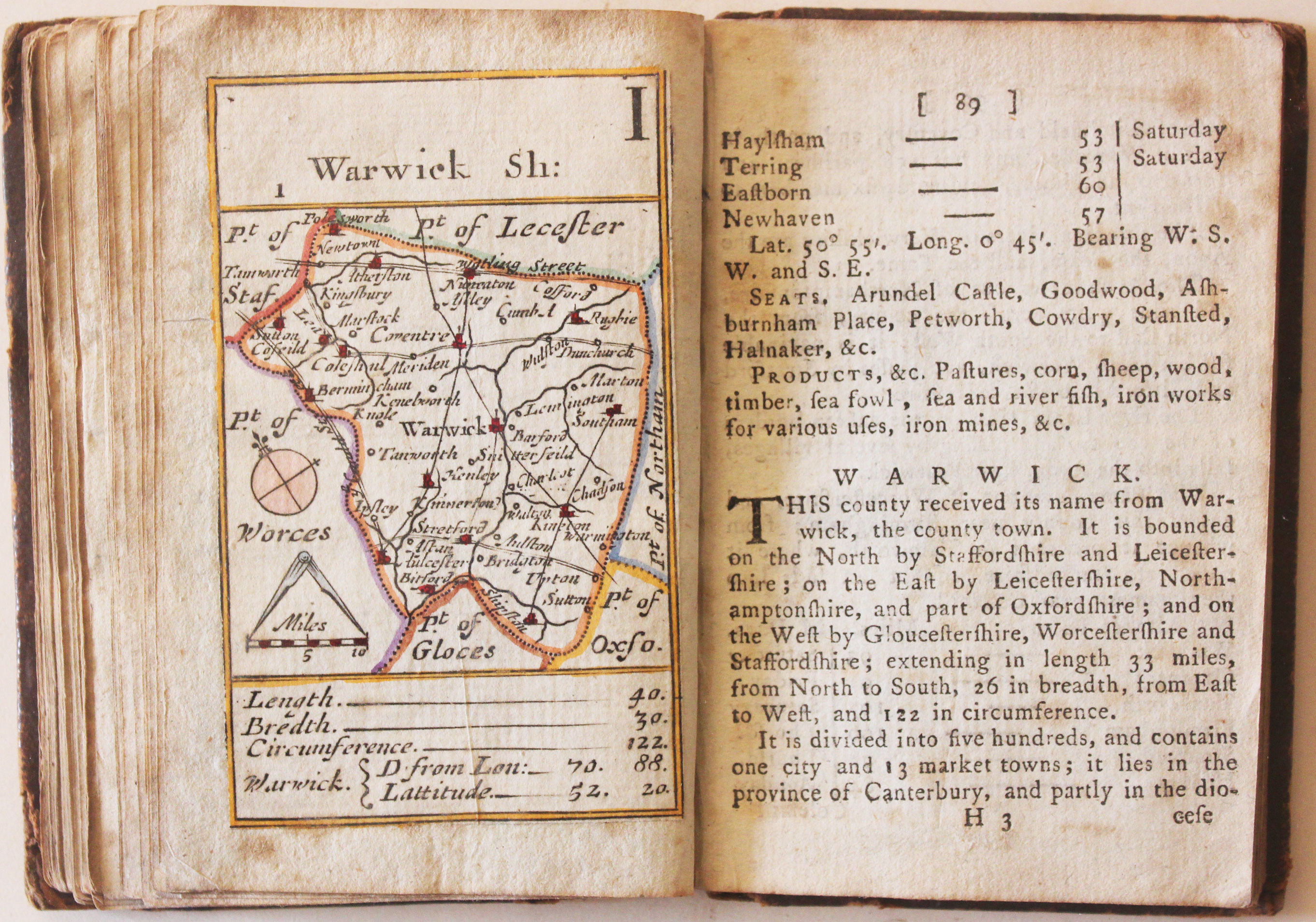 Warwickshire Morden / Turpin playing card