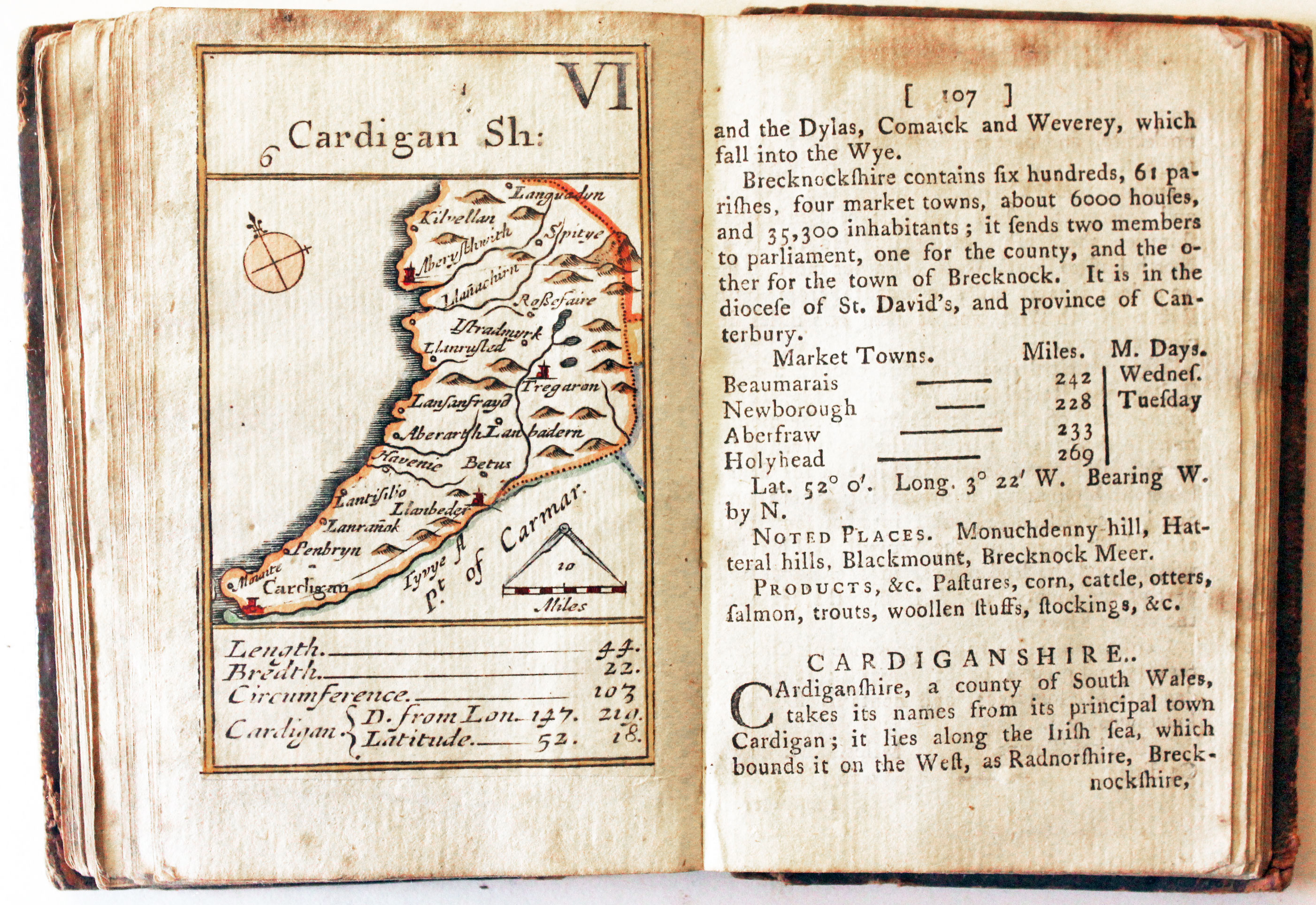 Cardiganshire Morden / Turpin playing card