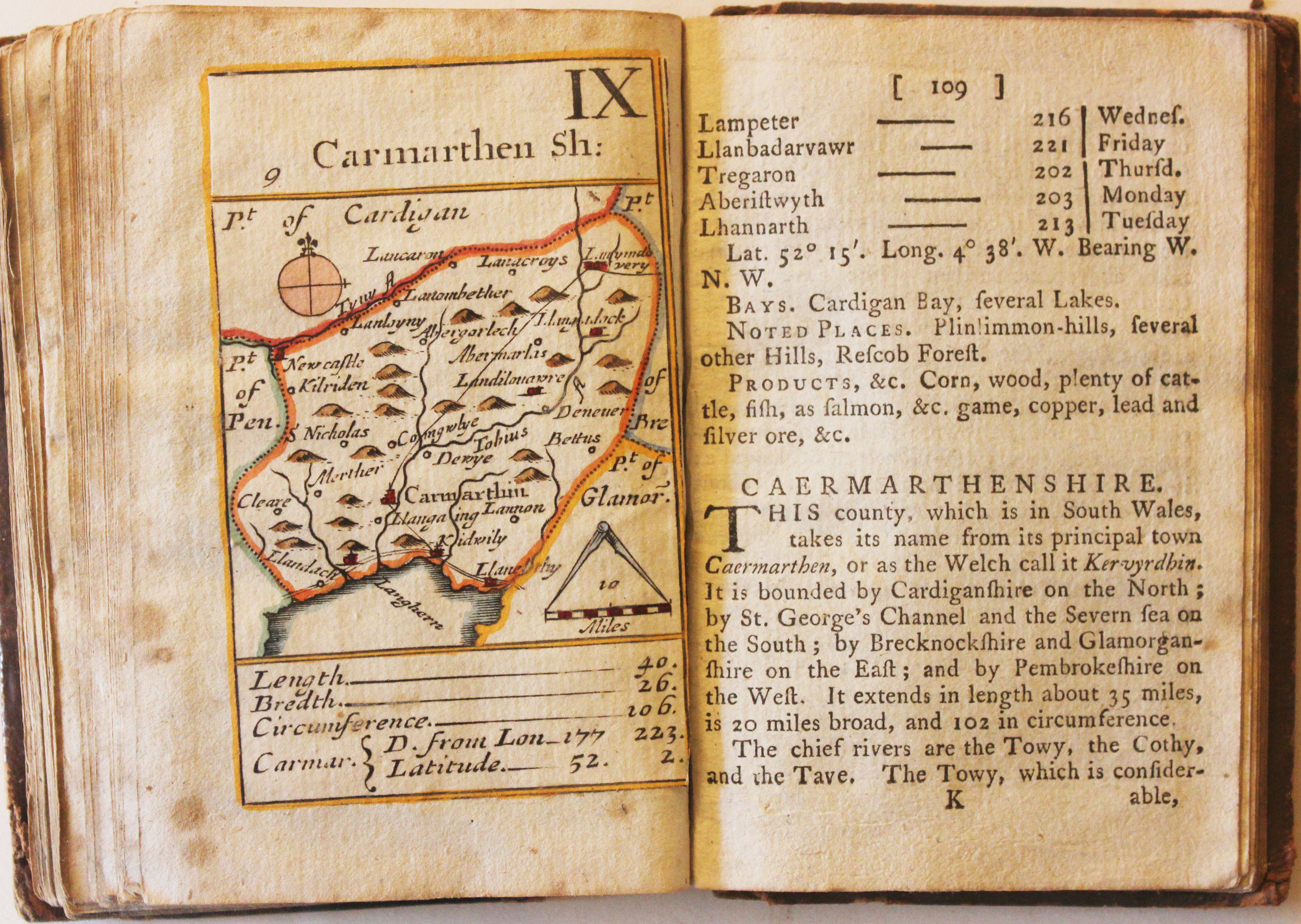 Carmaethenshire Morden / Turpin playing card