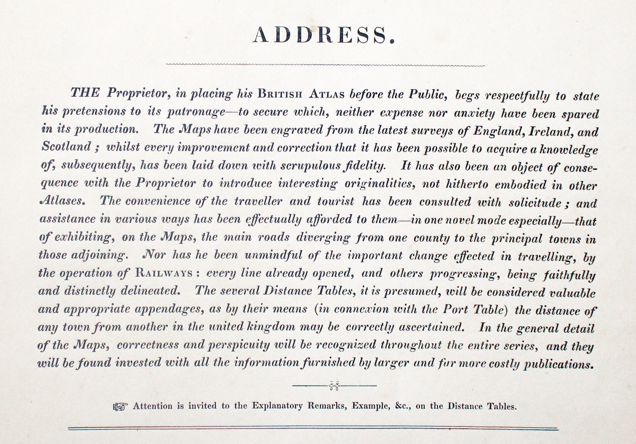 Publishers address in Pigots British Atlas published by Isaac Slater c.1846  Publishers address in Pigots British Atlas published by Isaac Slater c.1846