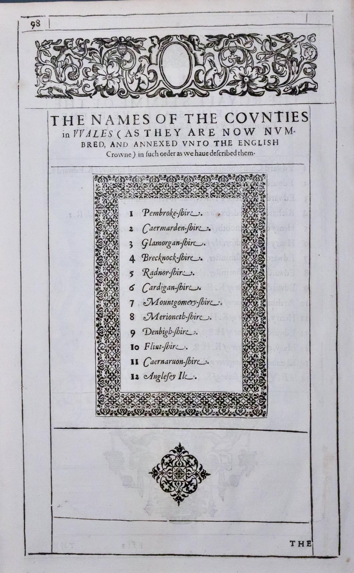 List of maps of Wales 1631 edition  List of maps of Wales 1631 edition