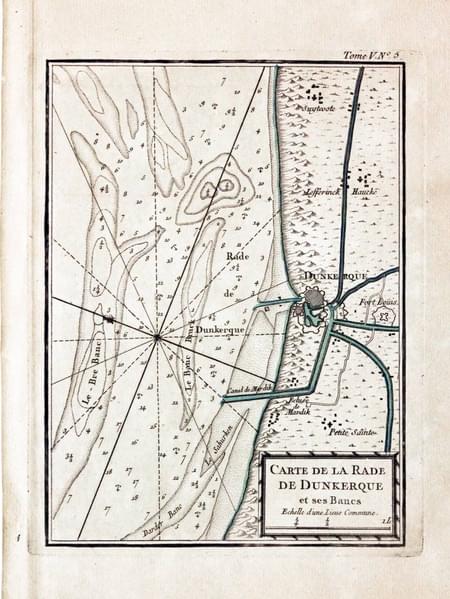 Dunkirk, J. N. Bellin, 1764