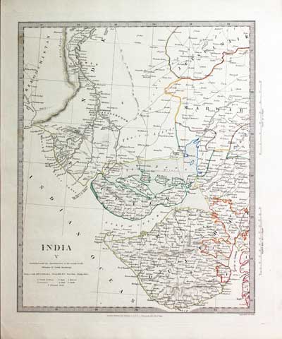 India VI Hydrabad, Cutch and Gujerat SDUK 1831