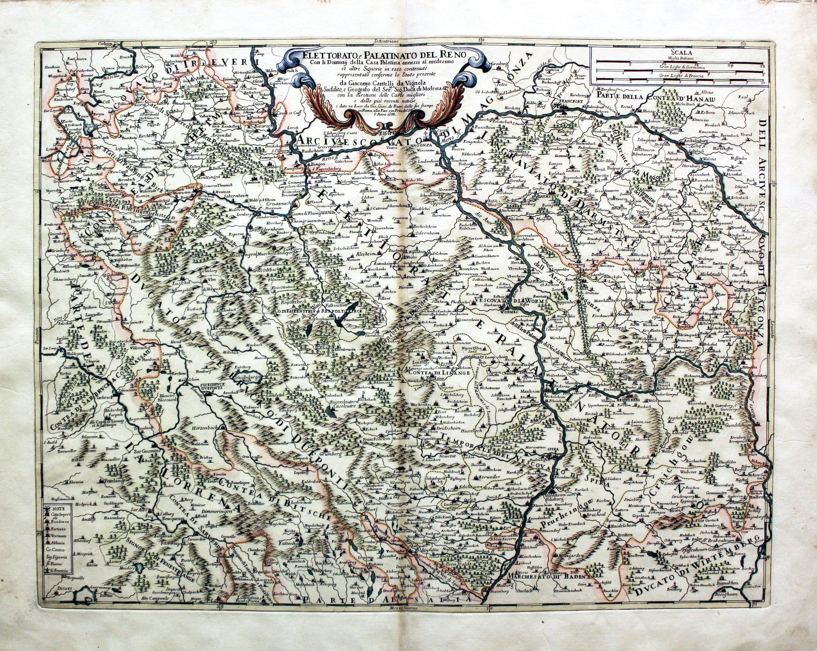 Rhine Palatinate Giacomo Giovanni Rossi, c.1695  Rhine Palatinate Giacomo Giovanni Rossi, c.1695