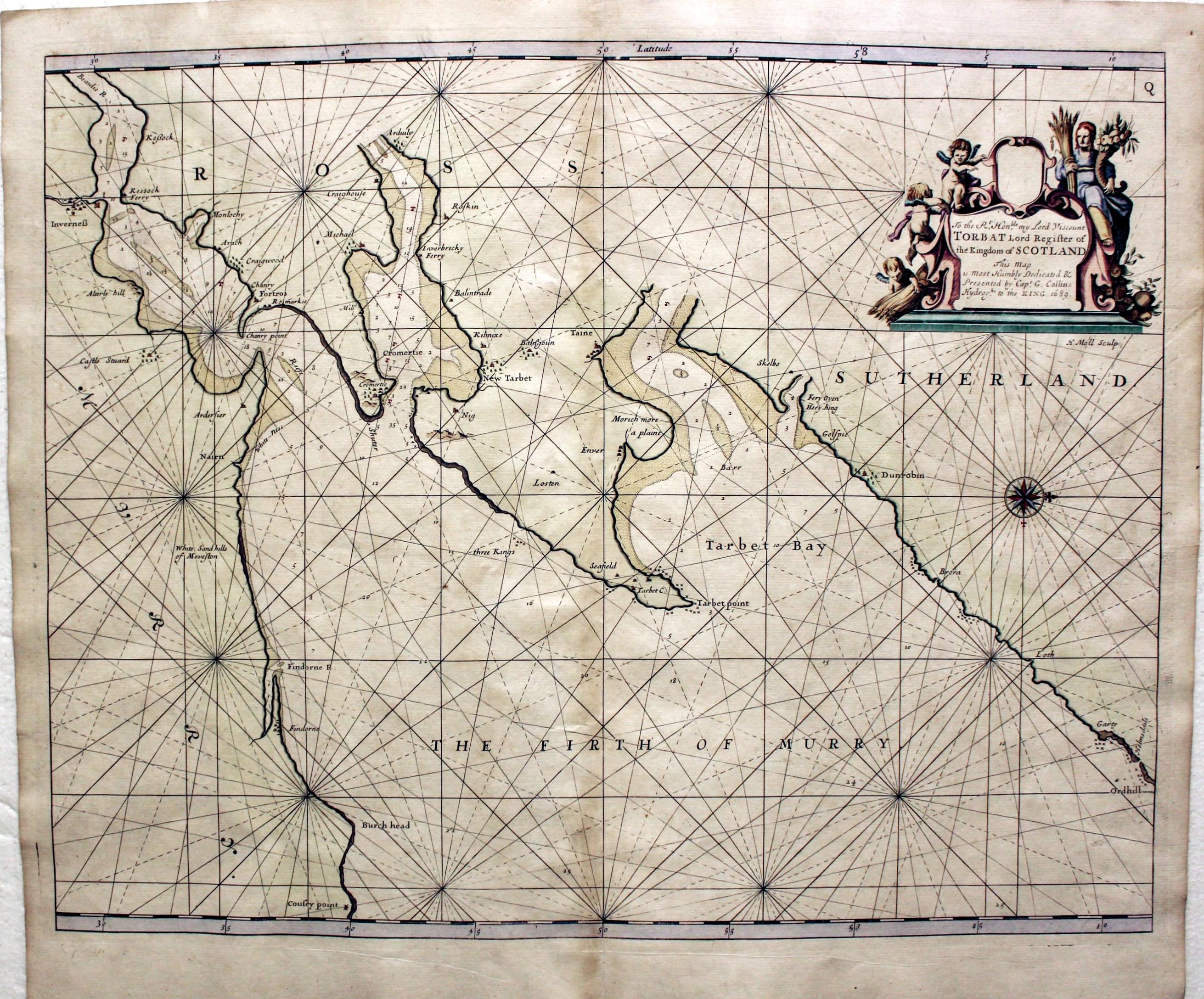 The Moray Firth, Captain Greenville Collins, 1745