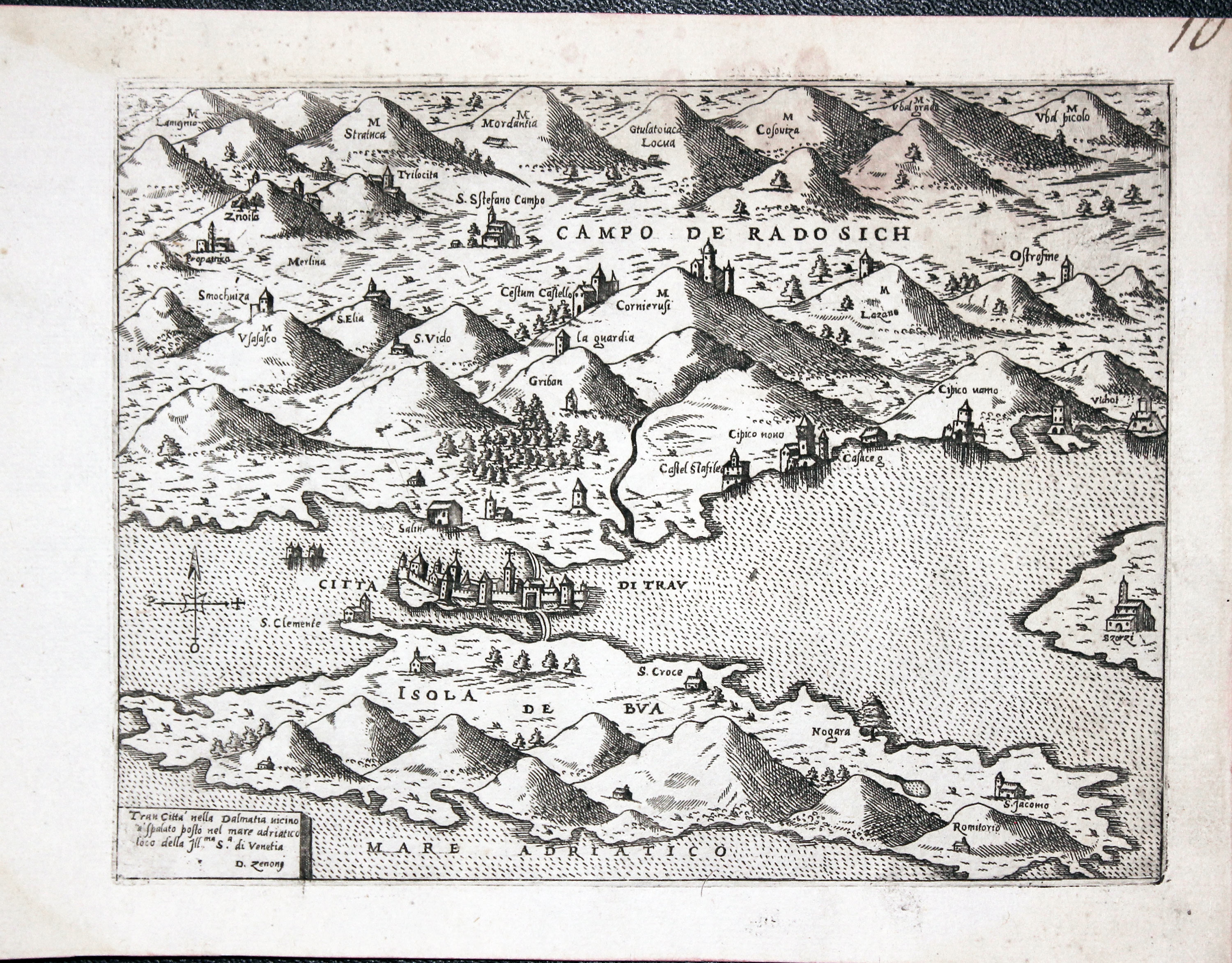 Trogir, Croatia Donato Bertelli c.1574  Trogir, Croatia Donato Bertelli c.1574