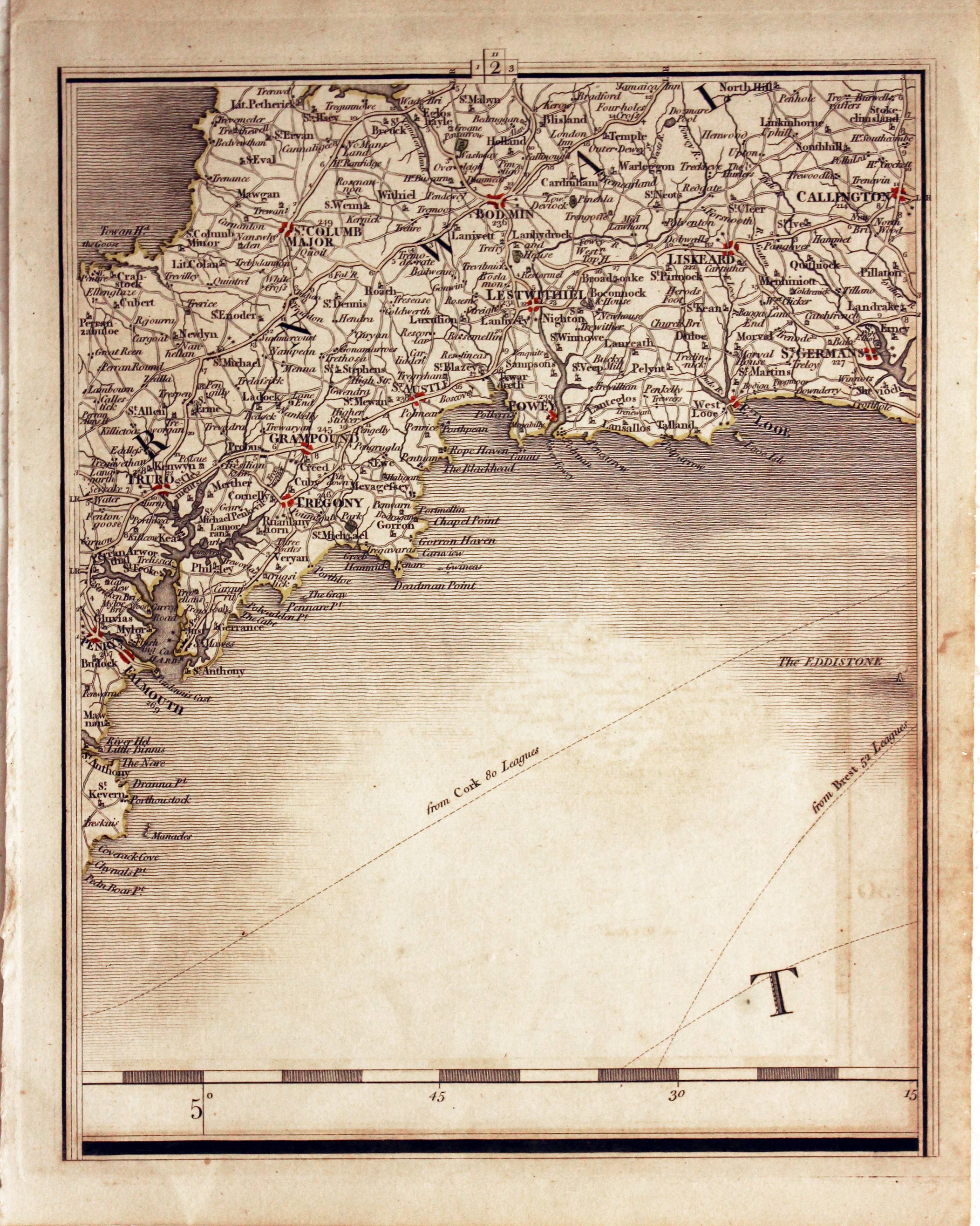 Tregony, Bodmin, Liskeard, Callington  John Cary 