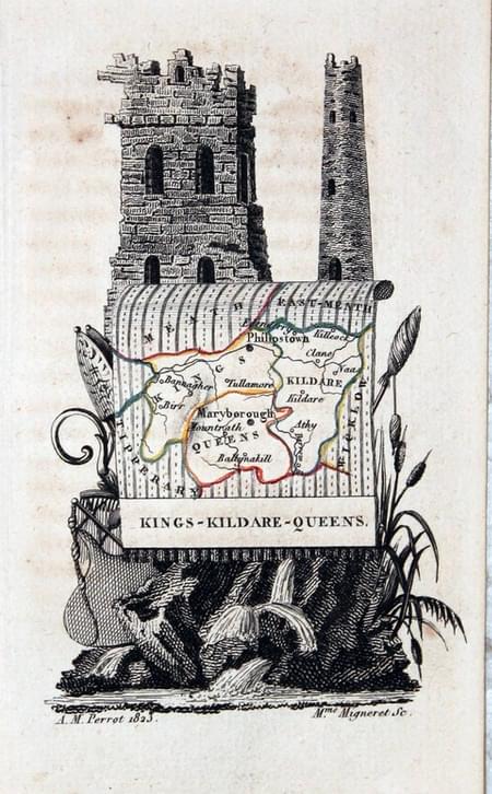 Kings, Kildare, Queens Counties. Aristide Michel Perrot, 1824
