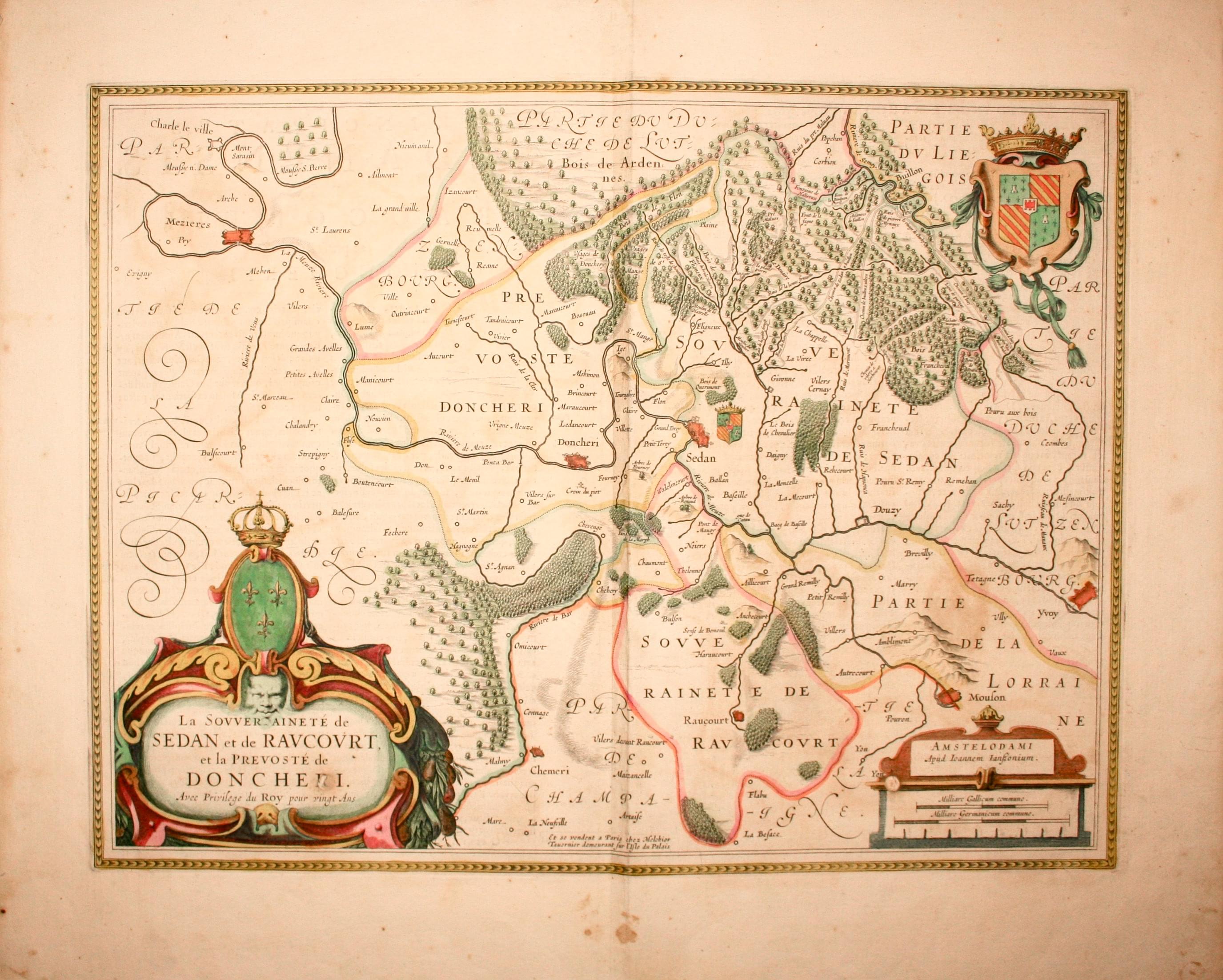 Sedan, Jan Jansson, c.1647  Sedan, Jan Jansson, c.1647