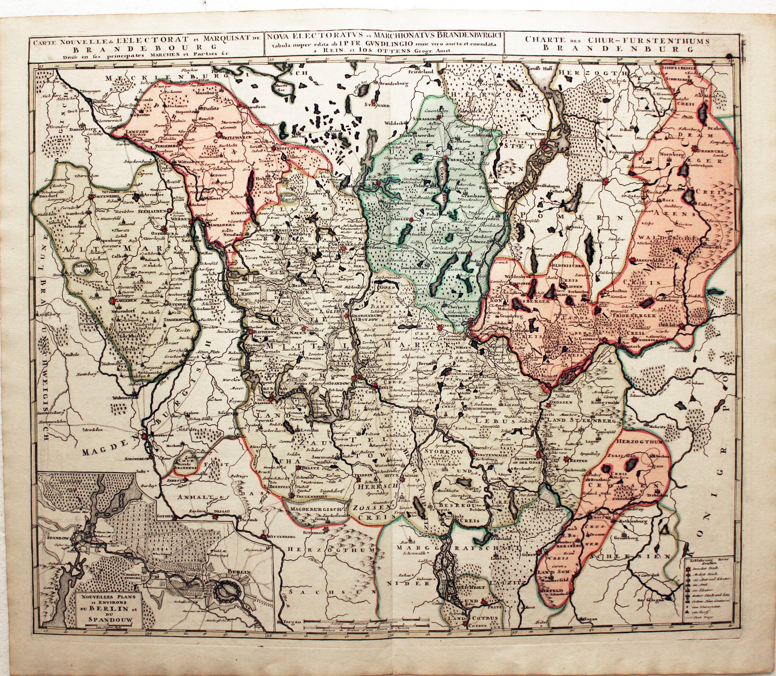 Brandenburg, R. & J. Ottens, c.1740  Brandenburg, R. & J. Ottens, c.1740