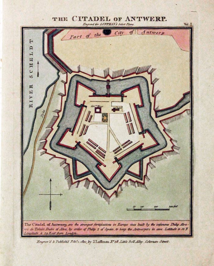 Antwerp, John Luffman, 1804  Antwerp, John Luffman, 1804