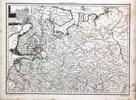 Northern Russia, Conrad Malte-Brun, 1812