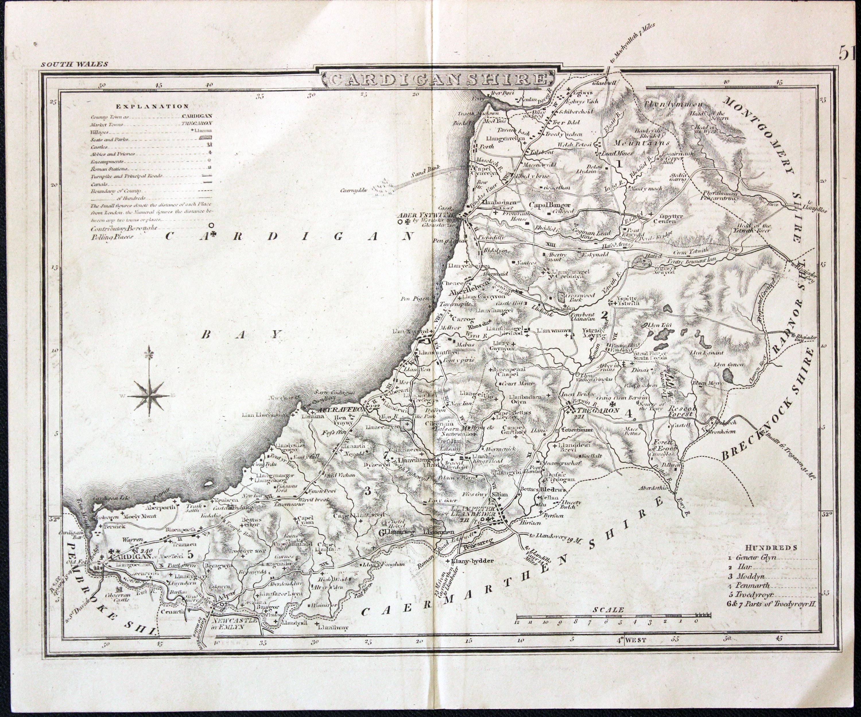 Cardiganshire, John Cole and George Roper, c.1845  Cardiganshire, John Cole and George Roper, c.1845