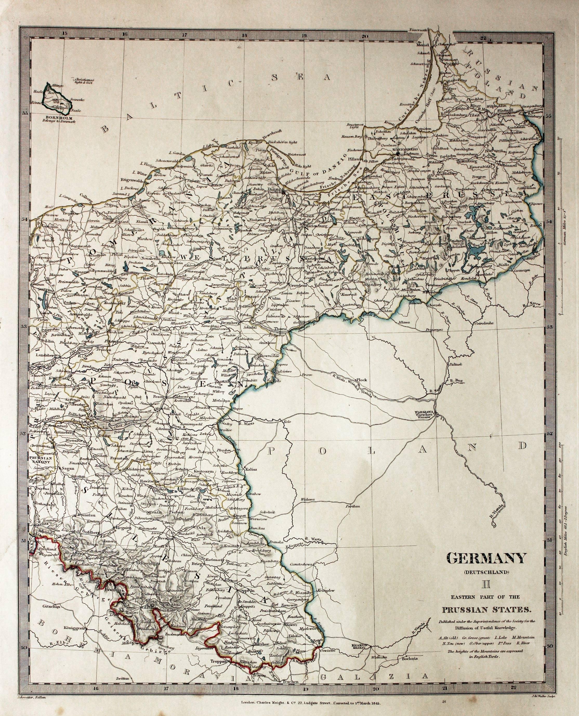 Germany II Eastern Part of the Prussian States 