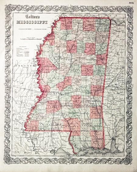 Mississippi, Joseph Hutchins, 1864