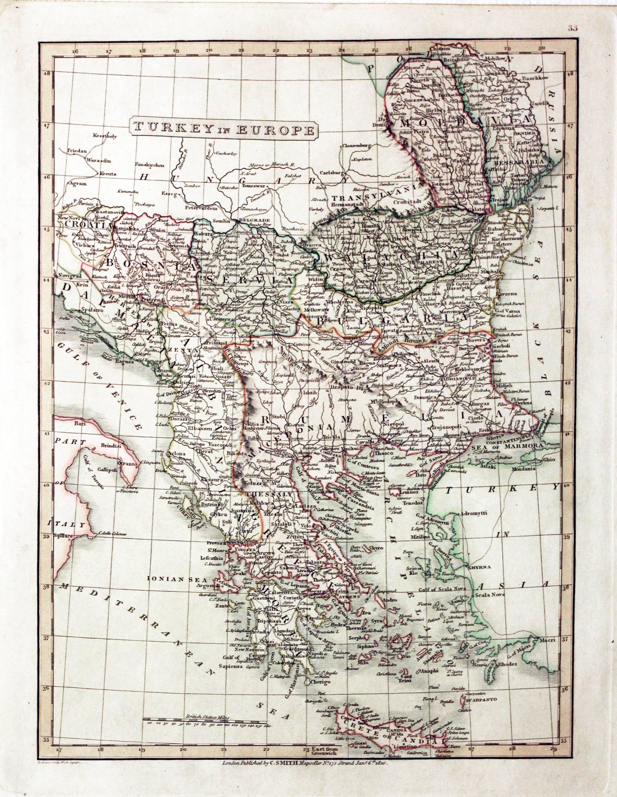 Turkey in Europe, Charles Smith, 1822  Turkey in Europe, Charles Smith, 1822