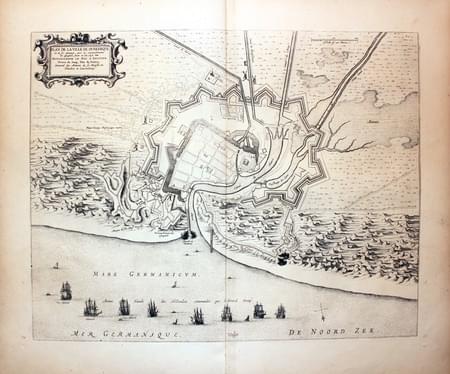 Dunkirk, Joan Blaeu, 1649