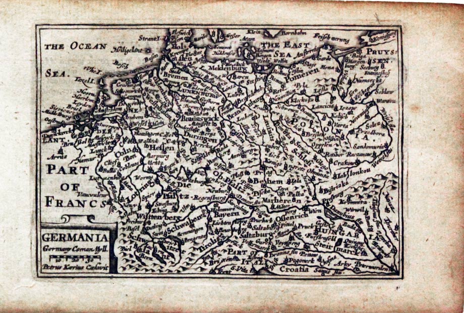 Germany by Pieter van den Keere  Germany by Pieter van den Keere