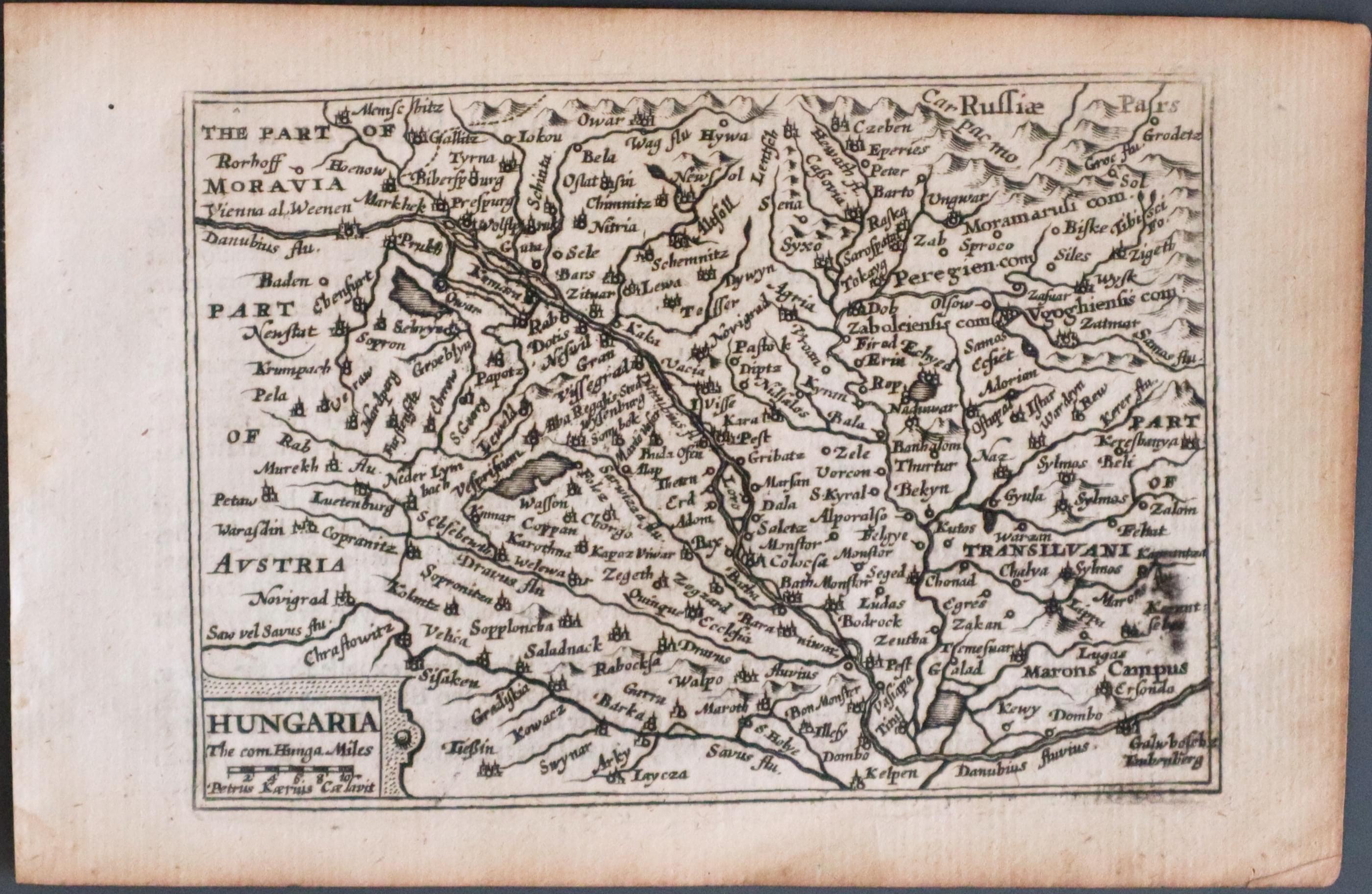 Hungary Pieter van den Keere 1668