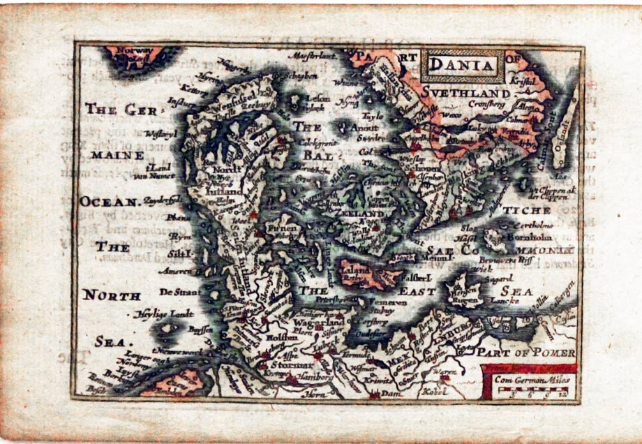 Denmark by Pieter van den Keere  Denmark by Pieter van den Keere