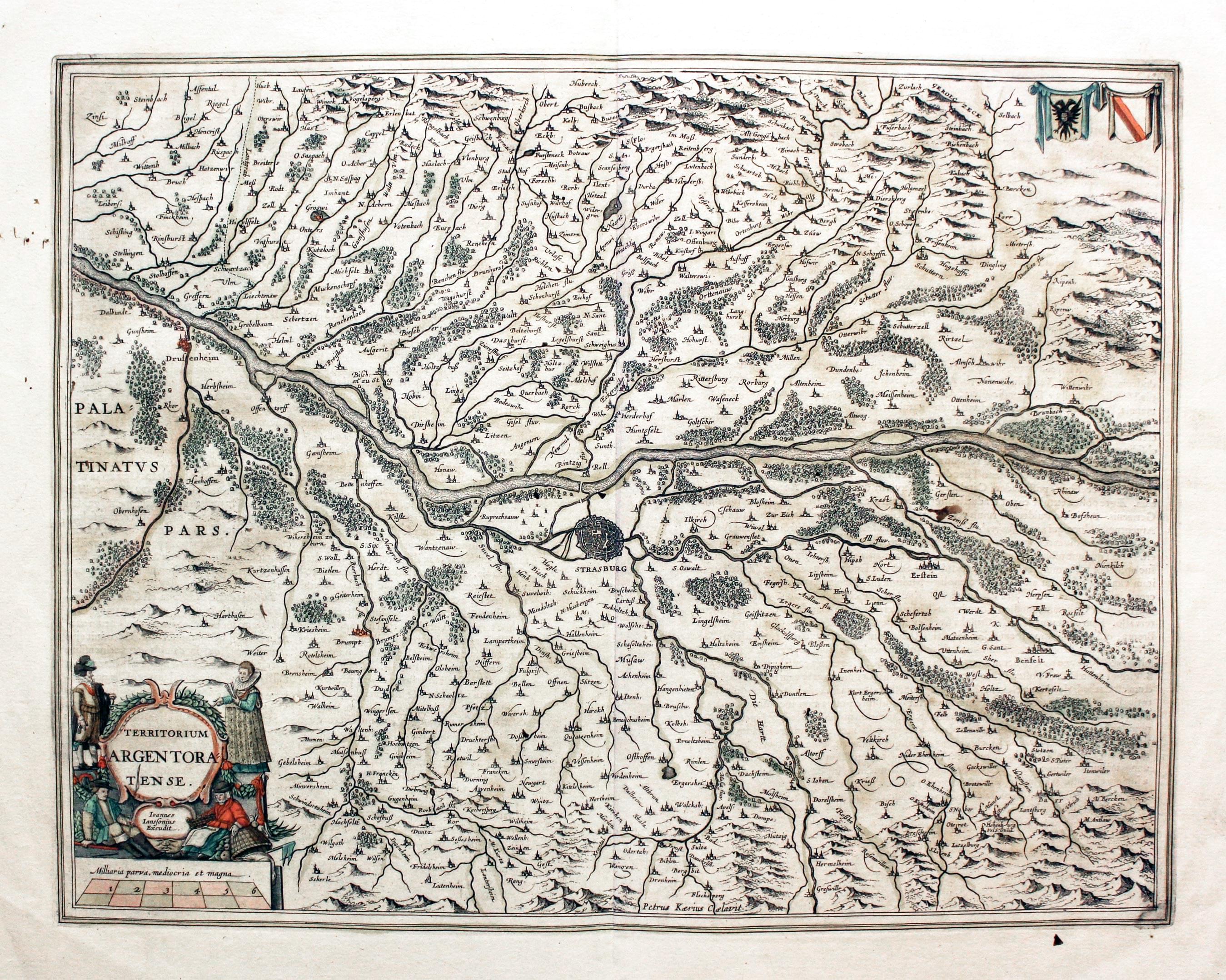 Strasbourg, Jan Jansson, c.1650  Strasbourg, Jan Jansson, c.1650