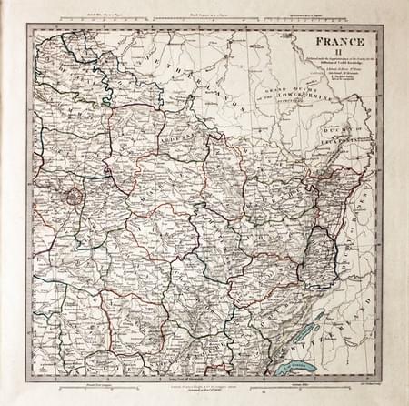 France II North East, from Paris to the Rhine, SDUK 1844