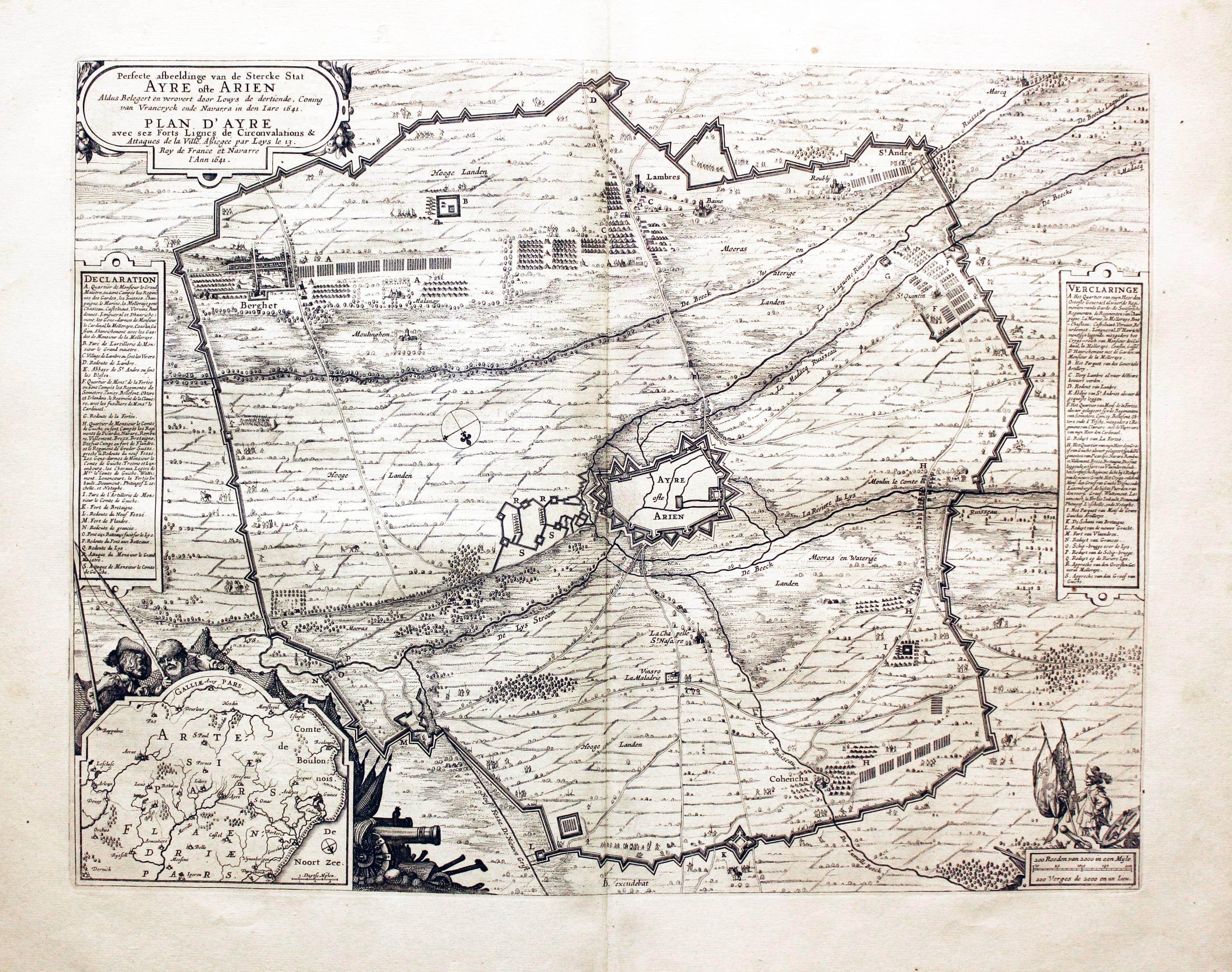 Aire, Joan Blaeu, 1649