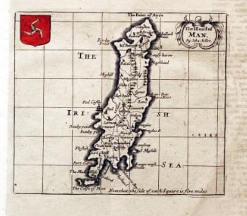 Isle of Man, John Seller, 1701