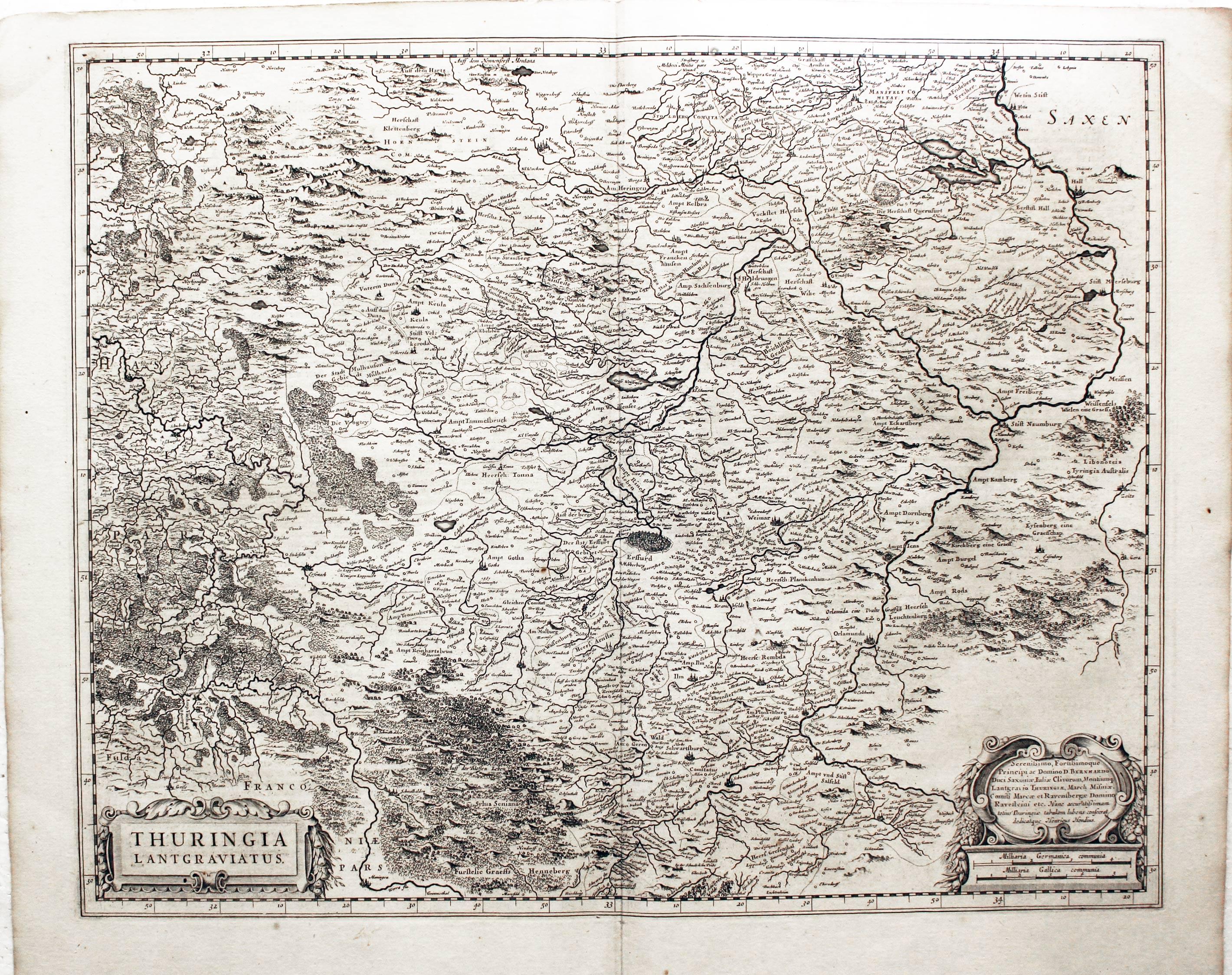 Thuringia, Jan Jansson, c.1647  Thuringia, Jan Jansson, c.1647