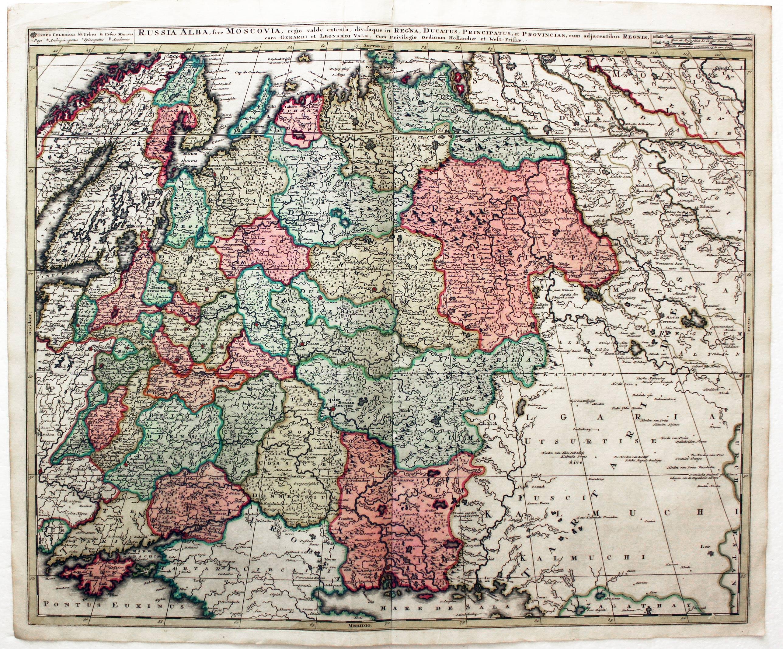 Moscovy, Gerard and Leonard Valk, c.1710