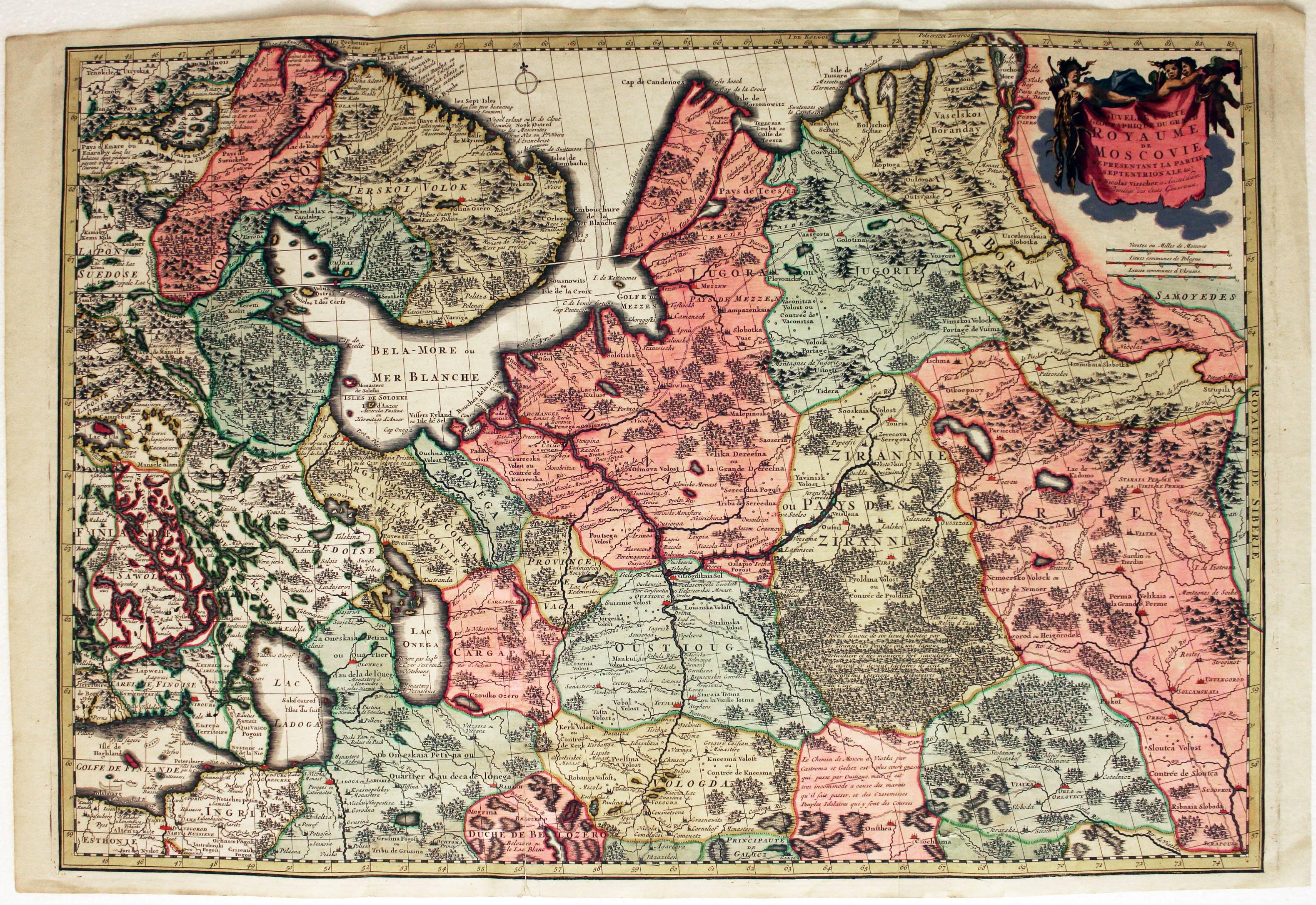 Moscovy, Nicolaes Visscher, c.1700