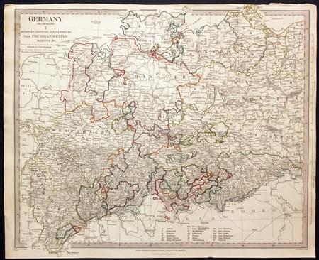 Germany I Holstein and Pomerania to Bavaria SDUK 1833
