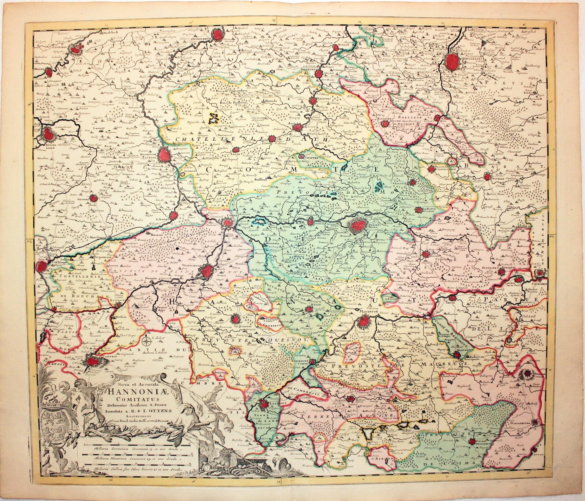 Hainaut, R. and J. Ottens, c.1755  Hainaut, R. and J. Ottens, c.1755