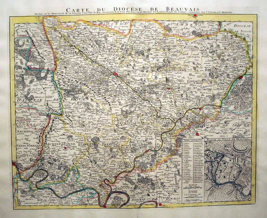 Beauvais, J. Covens and C. Mortier, c.1745