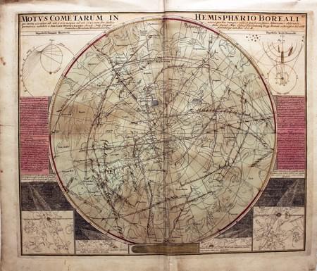 Celestial Chart, Johann G. Doppelmayer, 1742