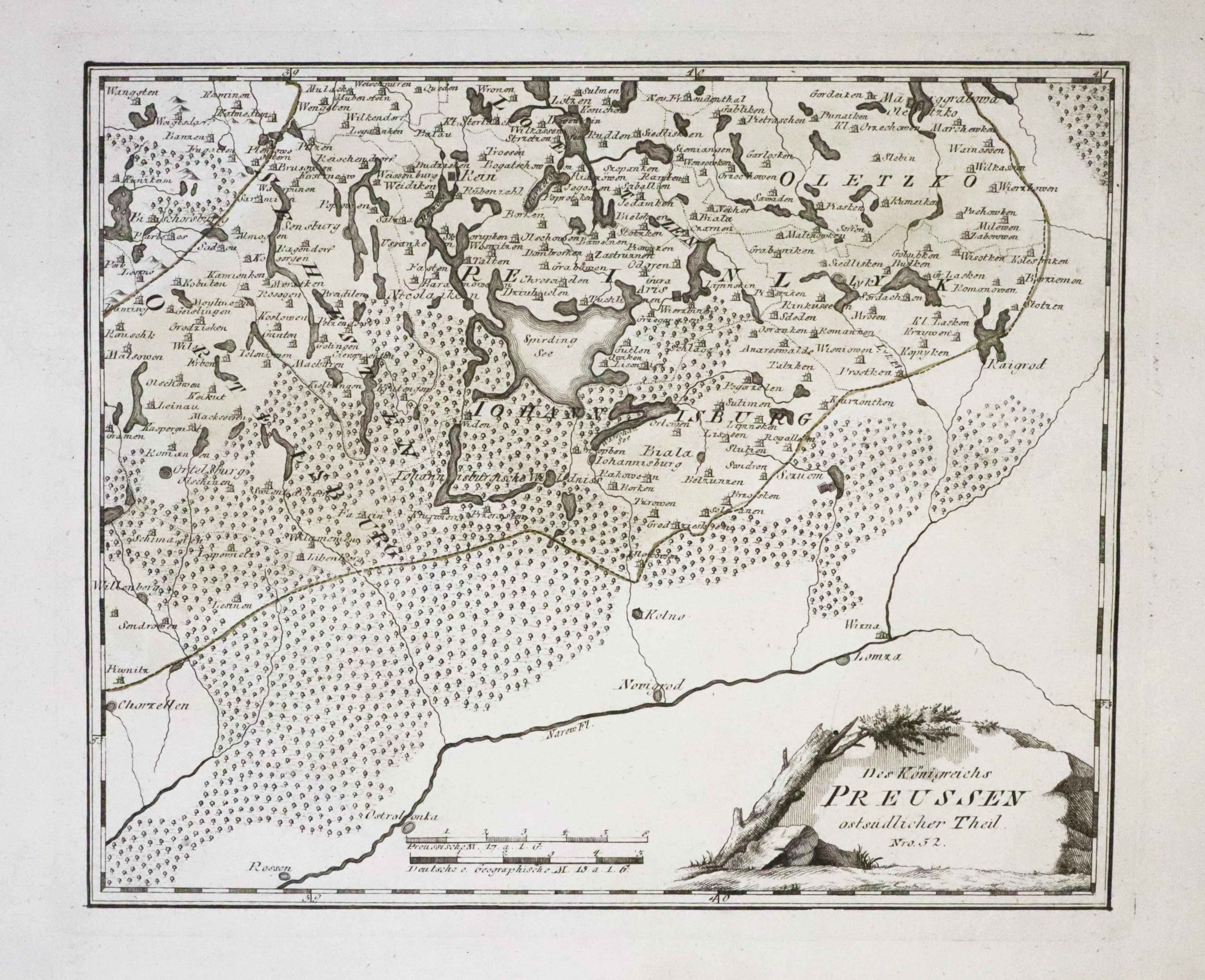 North East Poland, Joseph von Reilly 1789